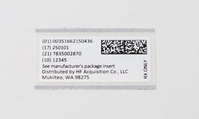 51662 1504 3 00351662150436 Lidocaine Rfid Label
